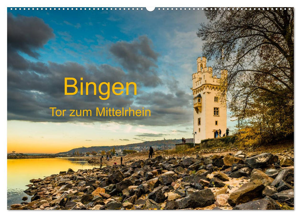 Bingen - Tor zum Mittelrhein (CALVENDO Wandkalender 2024)