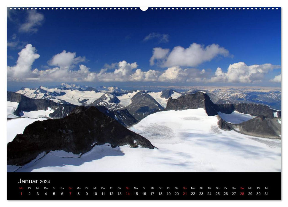 Norway's fjords, mountains and more (CALVENDO Premium Wall Calendar 2024) 