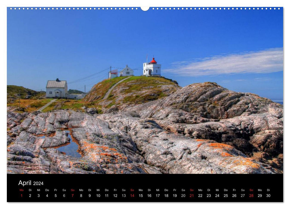 Norway's fjords, mountains and more (CALVENDO Premium Wall Calendar 2024) 