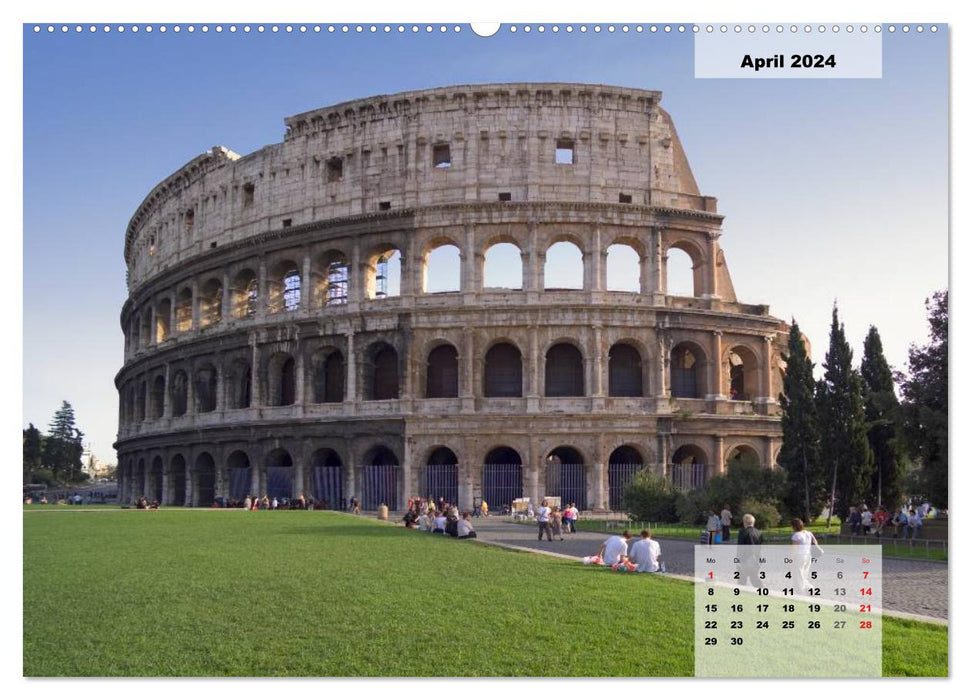 Rom, Blickpunkte der ewigen Stadt. (CALVENDO Wandkalender 2024)