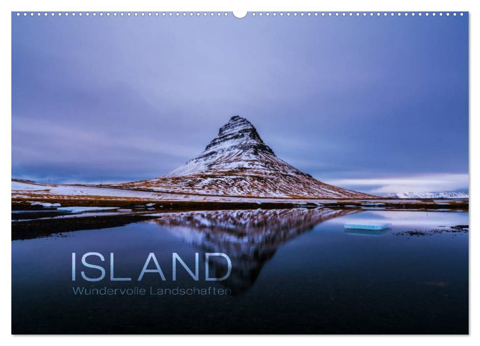 Island - Wundervolle Landschaften (CALVENDO Wandkalender 2024)