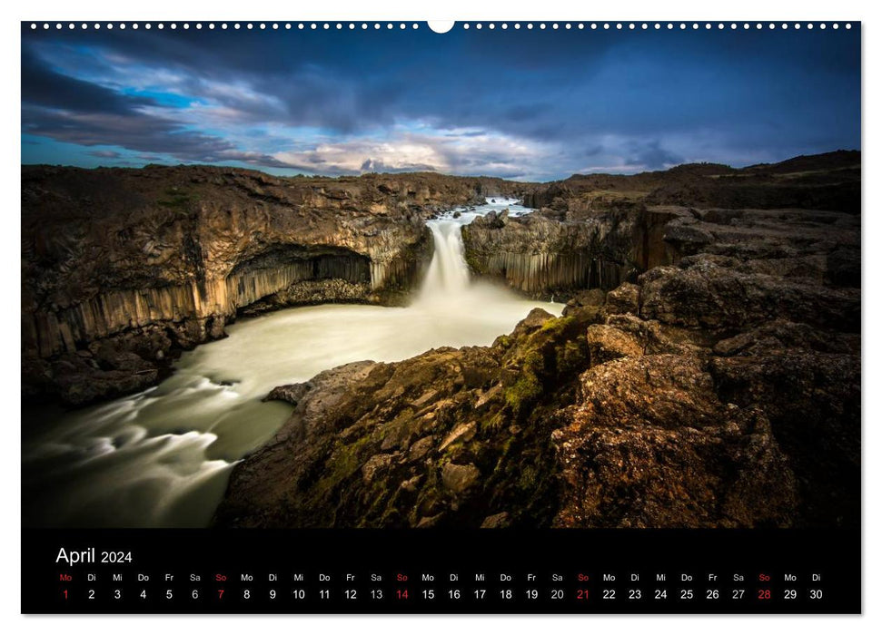 Iceland - Wonderful landscapes (CALVENDO wall calendar 2024) 