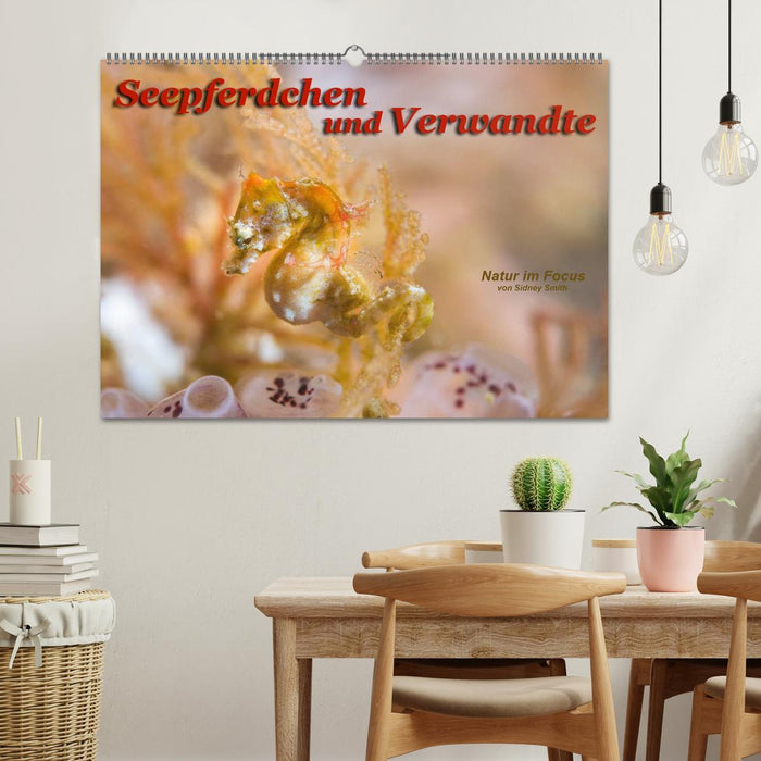 Seahorses and relatives (CALVENDO wall calendar 2024) 