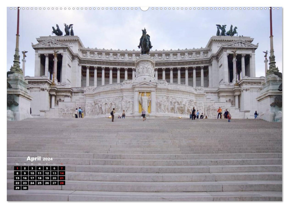 Rome, moments in the Eternal City (CALVENDO Premium Wall Calendar 2024) 