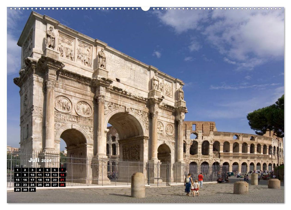 Rome, moments in the Eternal City (CALVENDO Premium Wall Calendar 2024) 