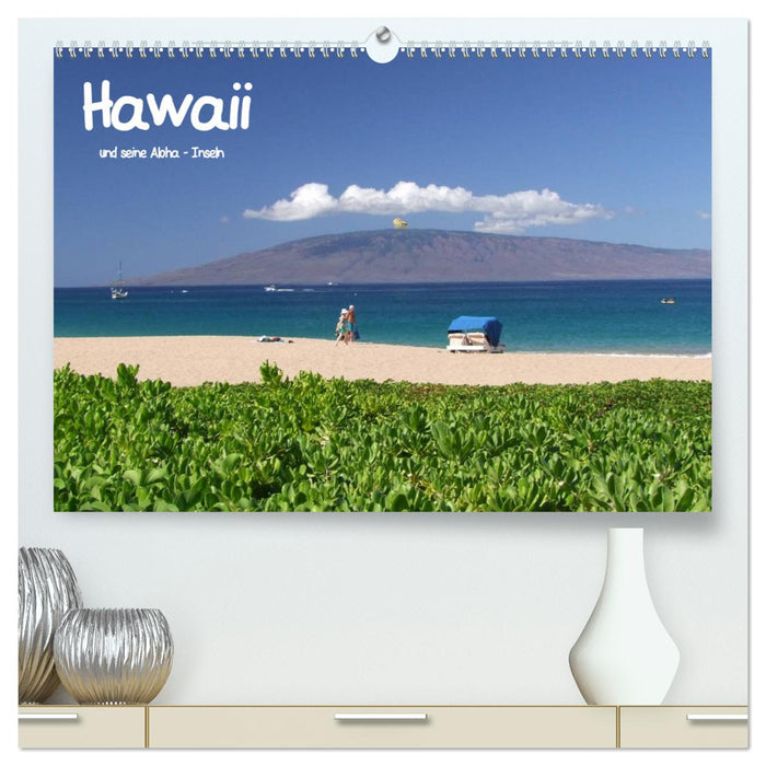 Hawaii und seine Aloha - Inseln (CALVENDO Premium Wandkalender 2024)