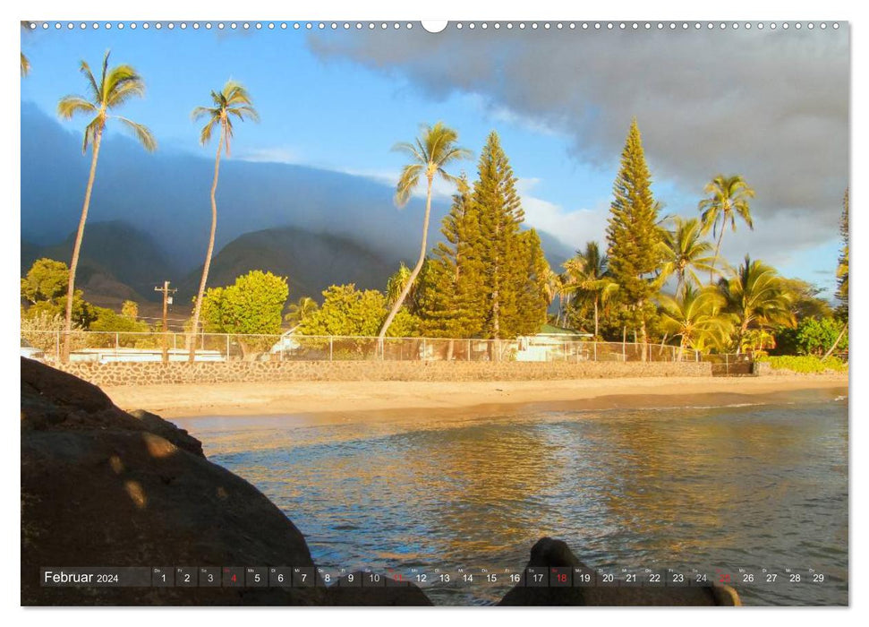 Hawaii und seine Aloha - Inseln (CALVENDO Premium Wandkalender 2024)