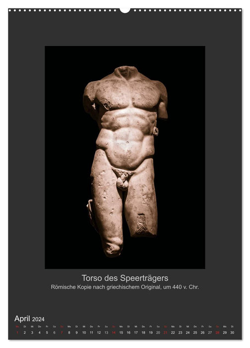 Masterpieces of sculpture (CALVENDO wall calendar 2024) 