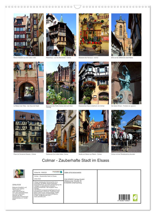 Colmar - Magical city in Alsace (CALVENDO wall calendar 2024) 