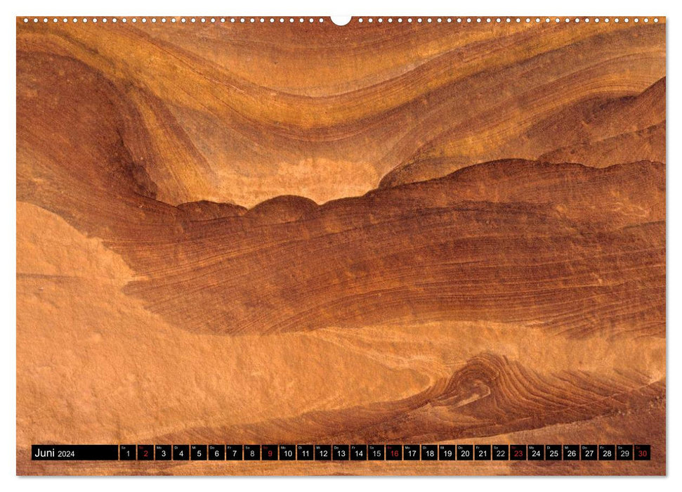 Sinai - landscape of rock and sand (CALVENDO Premium Wall Calendar 2024) 