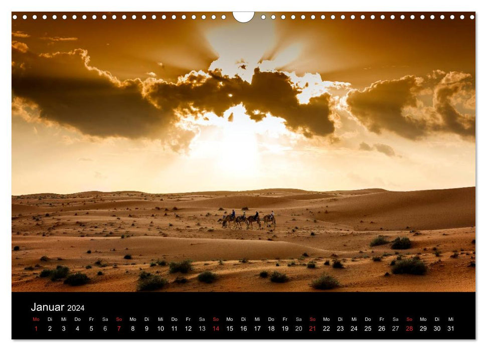 Oman - The Wahiba Desert (CALVENDO wall calendar 2024) 