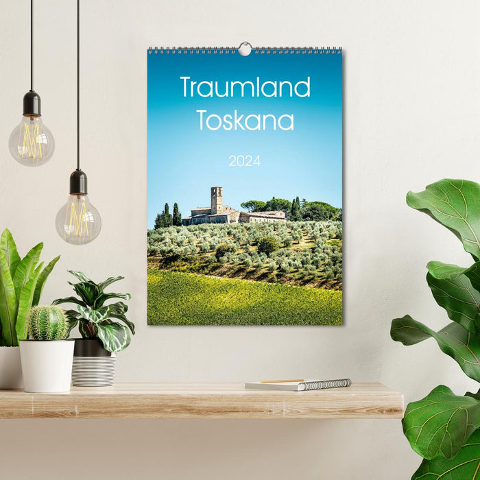 Dreamland Tuscany (CALVENDO wall calendar 2024) 