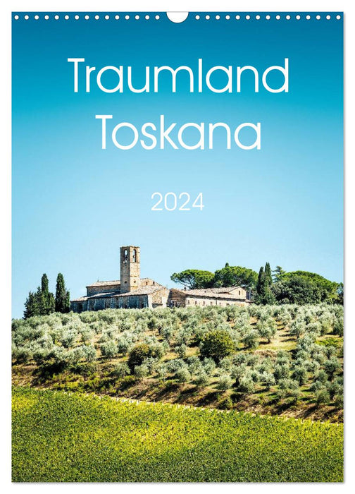 Traumland Toskana (CALVENDO Wandkalender 2024)