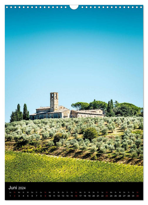 Dreamland Tuscany (CALVENDO wall calendar 2024) 