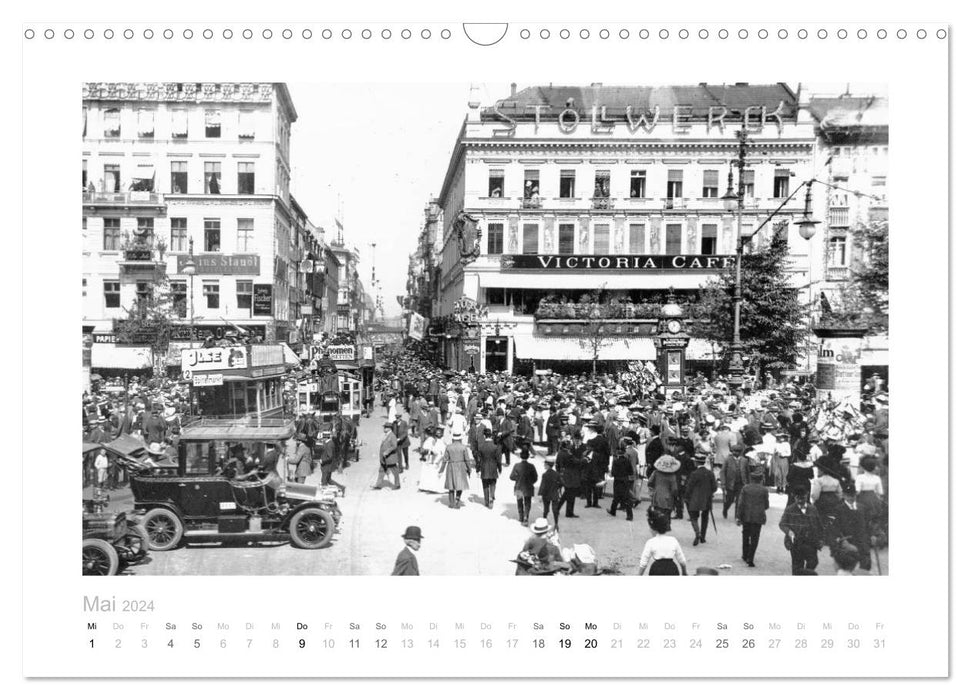 Weltstadt Berlin um 1900 - Fotografie von Haeckel / ullstein bild collection (CALVENDO Wandkalender 2024)