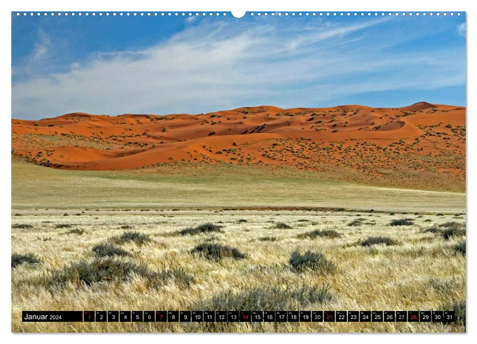 The Namib (CALVENDO Premium Wall Calendar 2024) 