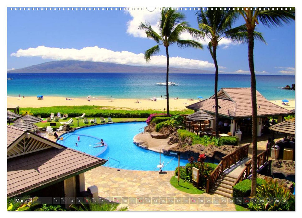Hawaii and its Aloha Islands (CALVENDO wall calendar 2024) 