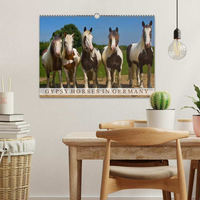 Gypsy Horses (CALVENDO wall calendar 2024) 