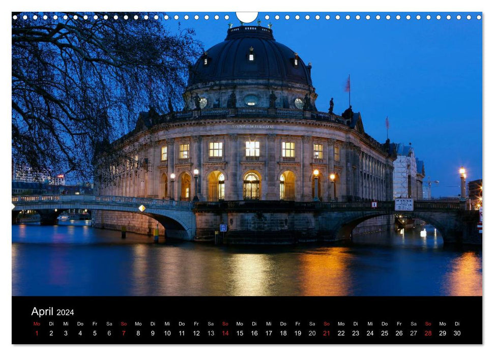 An evening in Berlin (CALVENDO wall calendar 2024) 