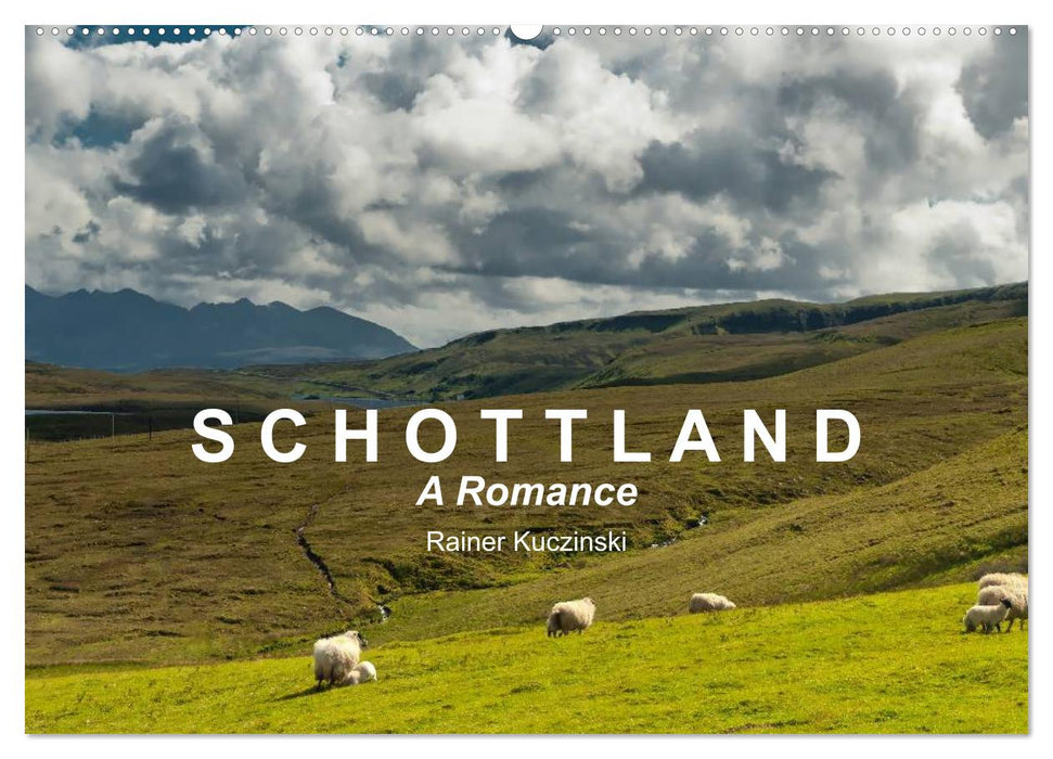 ECOSSE - A ROMANCE (Calendrier mural CALVENDO 2024) 