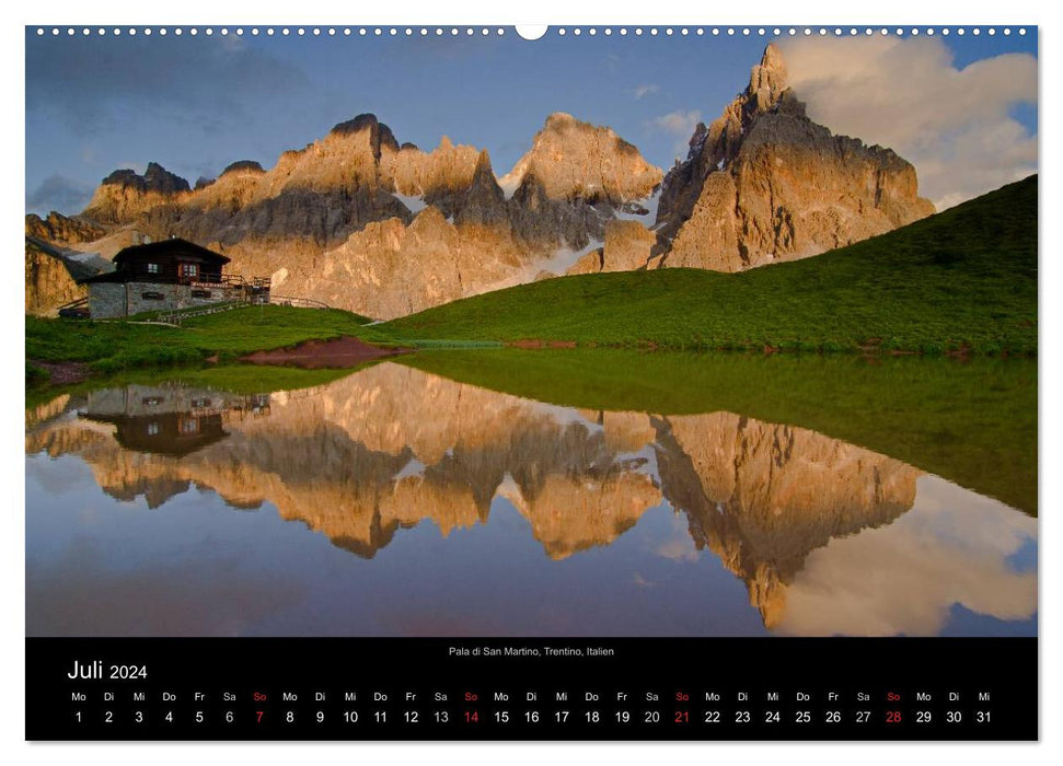 Alps (CALVENDO Premium Wall Calendar 2024) 