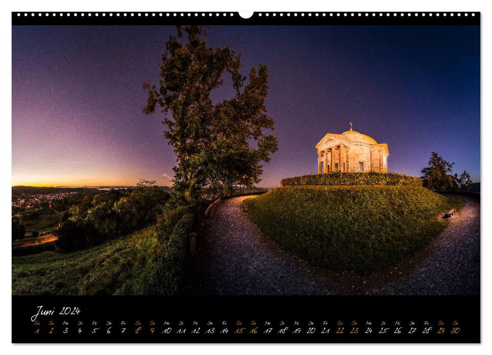 STUTTGART 2024 auf den zweiten Blick (CALVENDO Wandkalender 2024)