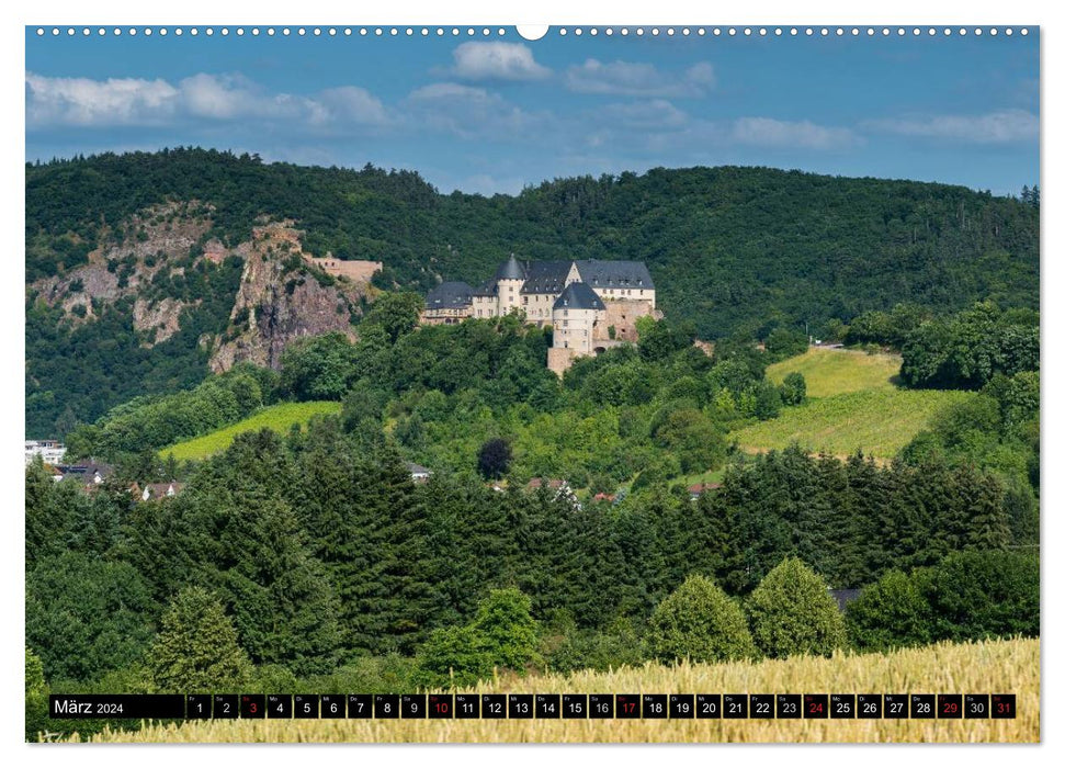 Nahe-Romantik: Bad Münster am Stein-Ebernburg (CALVENDO Premium Wandkalender 2024)