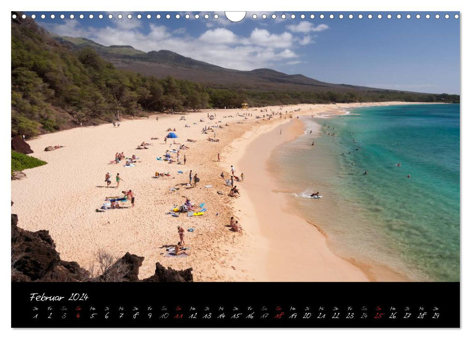 Maui Hawaii - Island of Valleys (CALVENDO Wall Calendar 2024) 