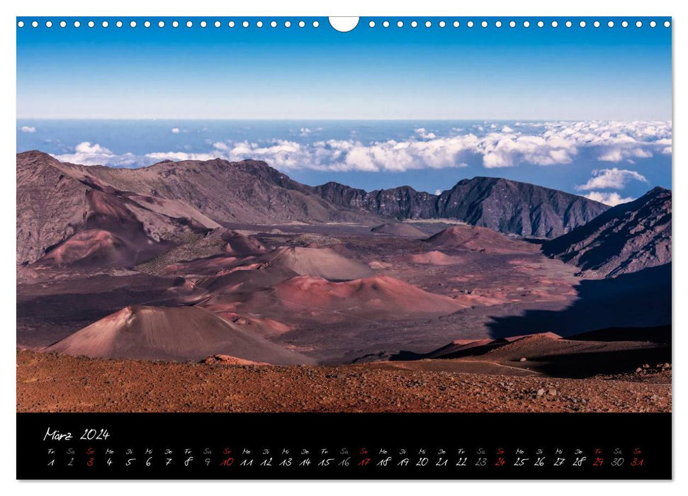 Maui Hawaii - Island of Valleys (CALVENDO Wall Calendar 2024) 