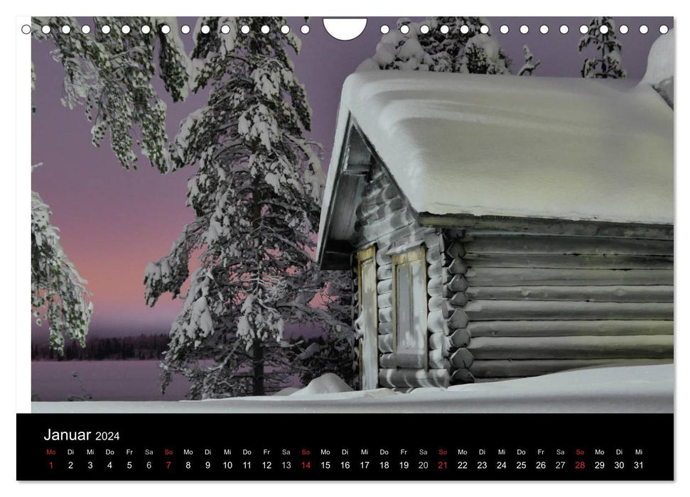 Wunderschönes Finnland (CALVENDO Wandkalender 2024)