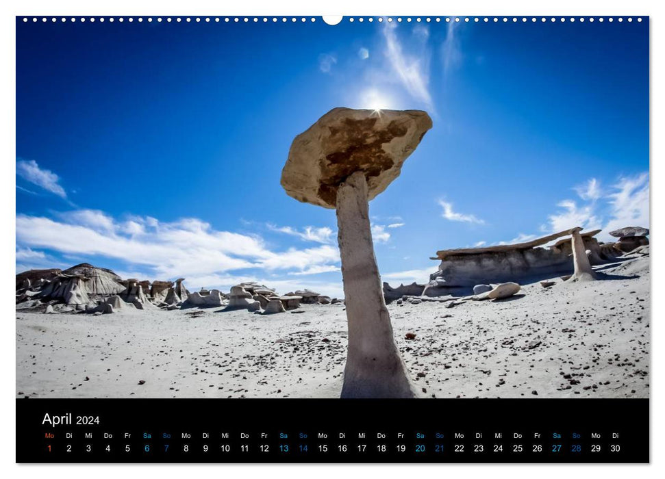 USA - unknown southwest (CALVENDO Premium Wall Calendar 2024) 