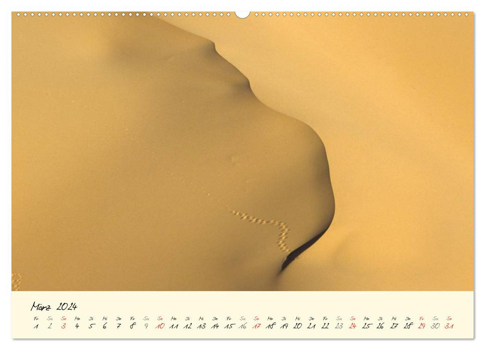 Sahara sand (CALVENDO wall calendar 2024) 
