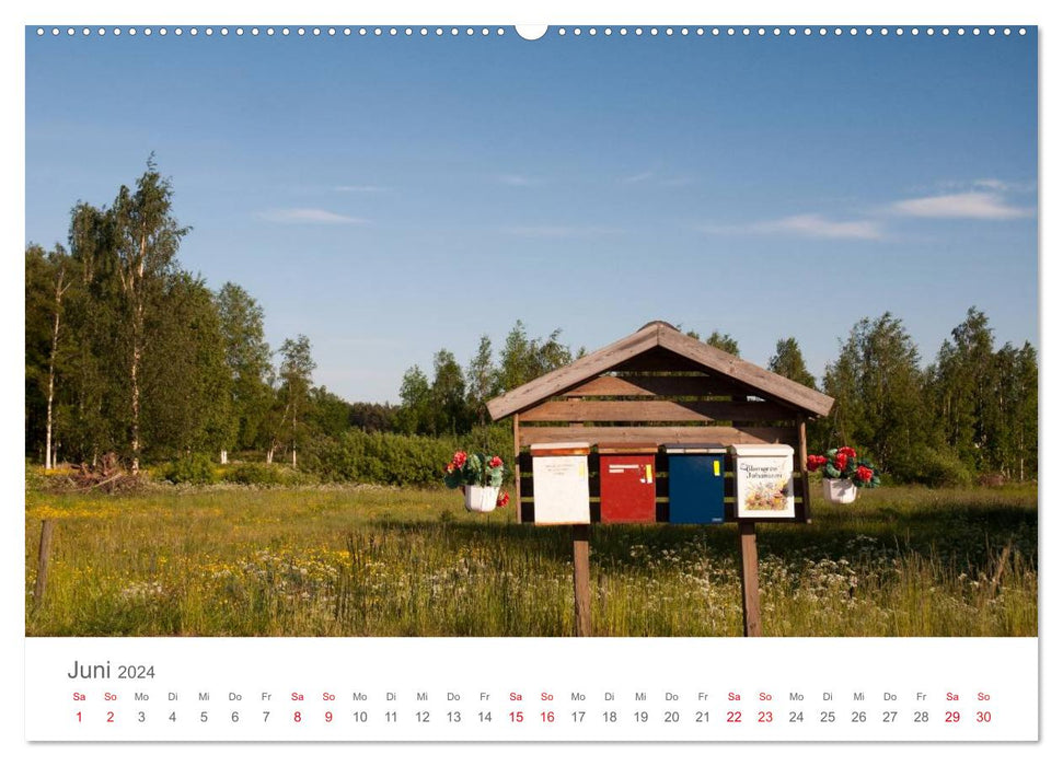 Nordisch gut - Schweden (CALVENDO Premium Wandkalender 2024)