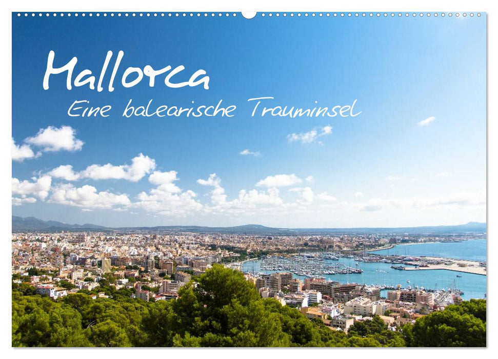 Majorque - Une île de rêve aux Baléares (Calendrier mural CALVENDO 2024) 