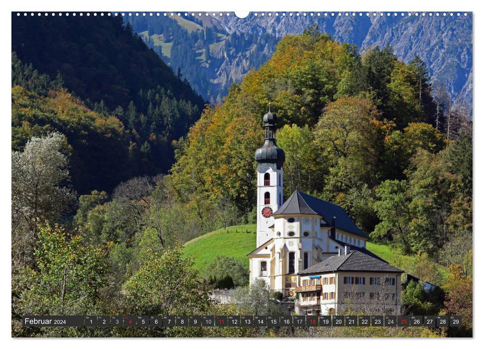 Vorarlberg in Österreich (CALVENDO Premium Wandkalender 2024)