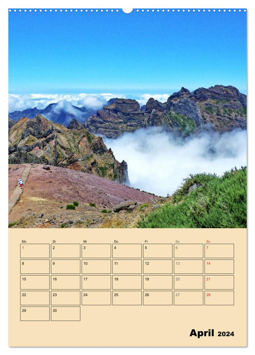 Adventure Madeira (CALVENDO Premium Wall Calendar 2024) 