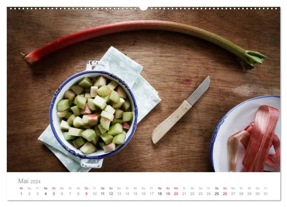 Kitchen insights 2024 (CALVENDO Premium wall calendar 2024) 