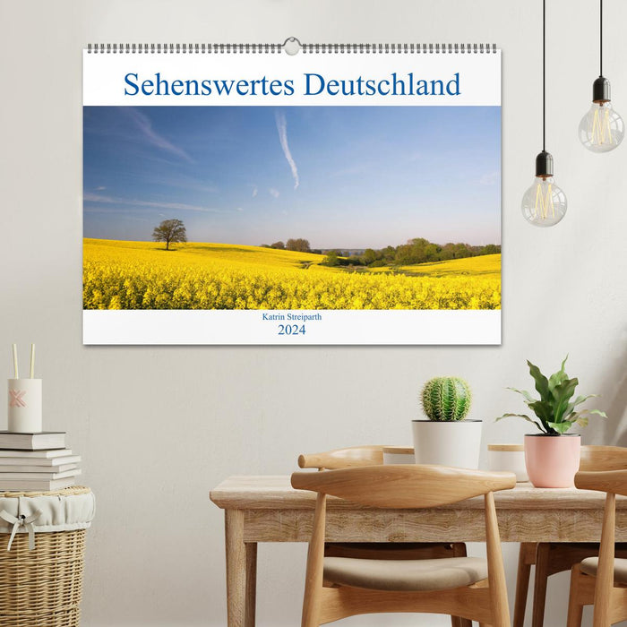 Germany worth seeing (CALVENDO wall calendar 2024) 