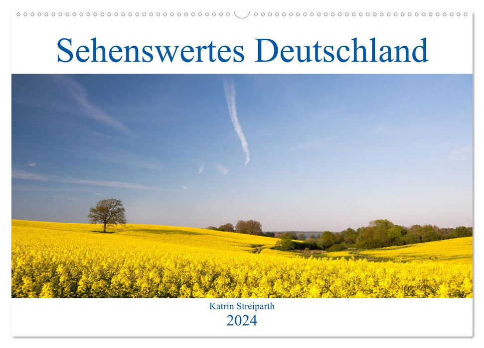 Germany worth seeing (CALVENDO wall calendar 2024) 