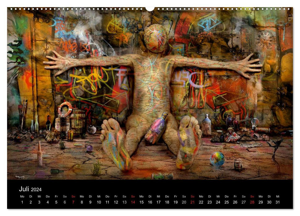 Deep dream journeys (CALVENDO Premium Wall Calendar 2024) 