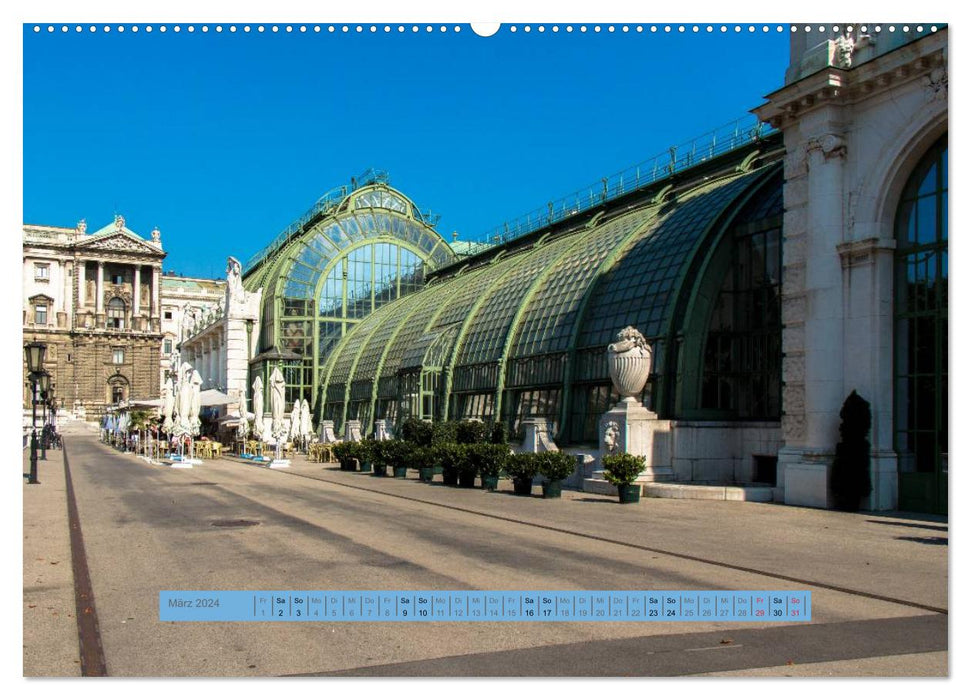 Vienna for lovers and interested parties (CALVENDO Premium Wall Calendar 2024) 