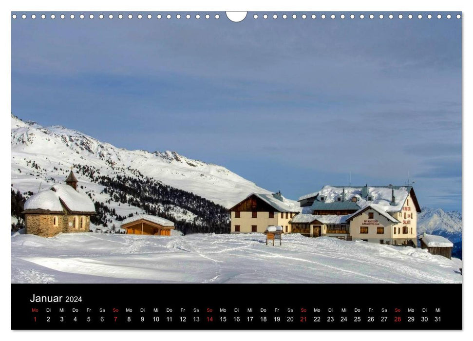 South Tyrol, the pearl of Italy (CALVENDO wall calendar 2024) 