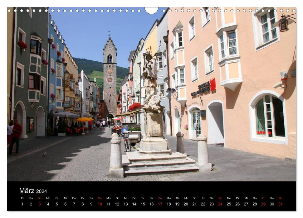 South Tyrol, the pearl of Italy (CALVENDO wall calendar 2024) 