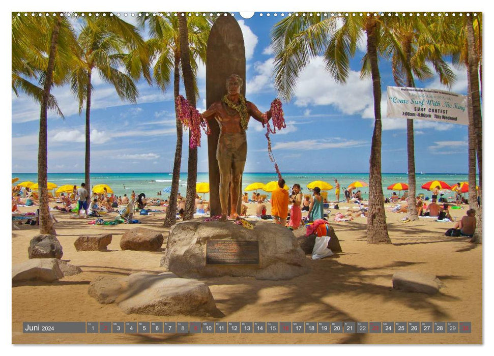 Hawaii ... that's not just Maui (CALVENDO wall calendar 2024) 