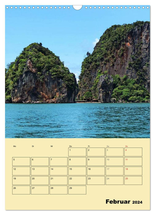 Südthailand (CALVENDO Wandkalender 2024)