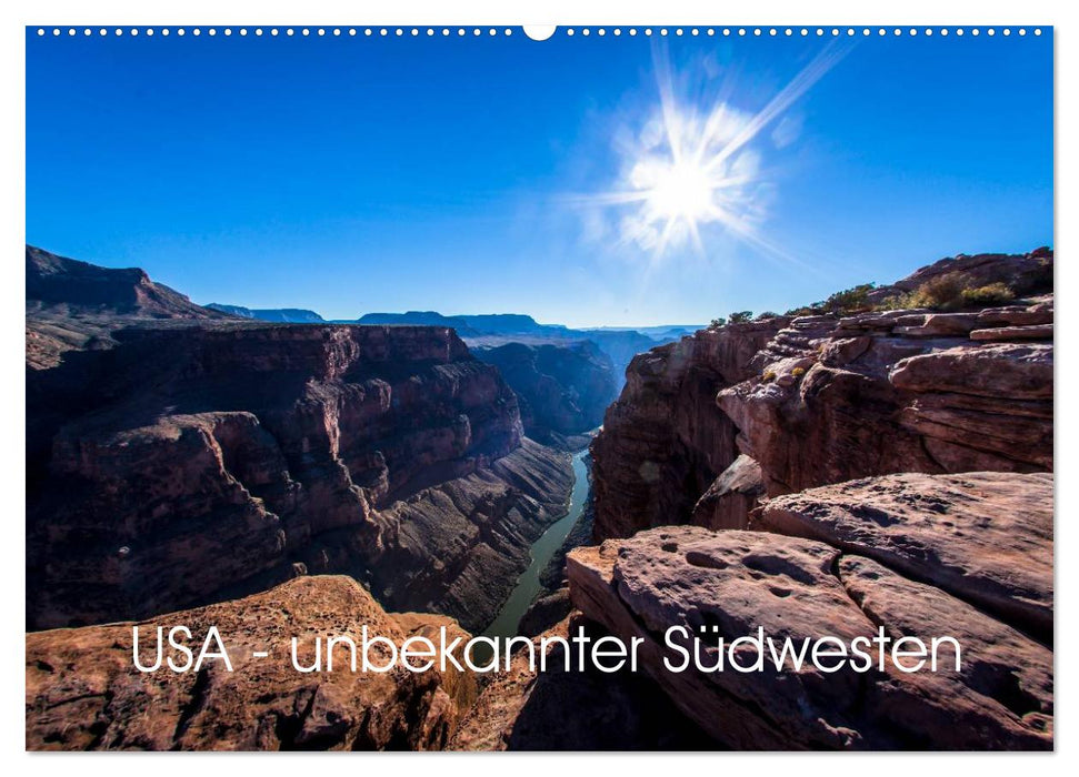 USA - unbekannter Südwesten (CALVENDO Wandkalender 2024)