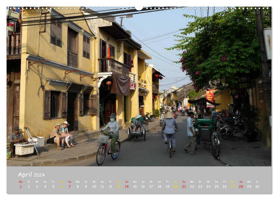 Vietnamesische Impressionen (CALVENDO Premium Wandkalender 2024)