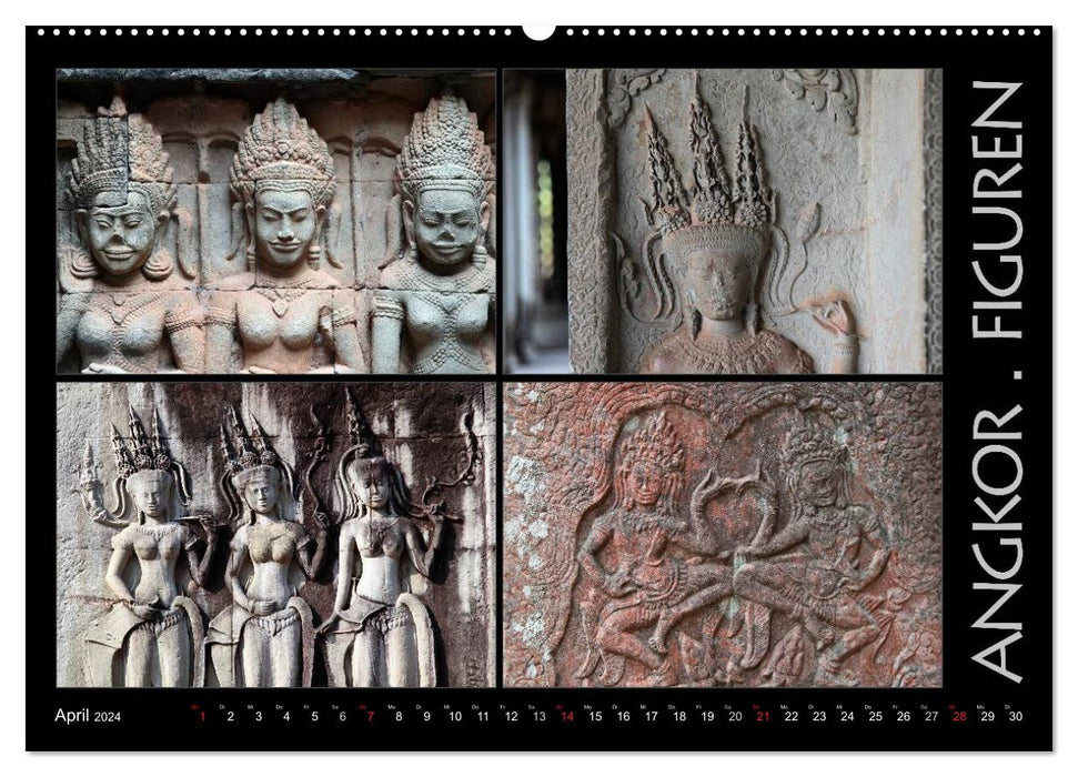 Kambodscha - Highlights aus Asien 2024 (CALVENDO Premium Wandkalender 2024)