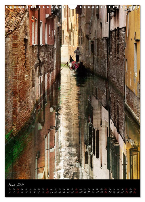 Venezia 2024 City of Dreams (CALVENDO Wall Calendar 2024) 