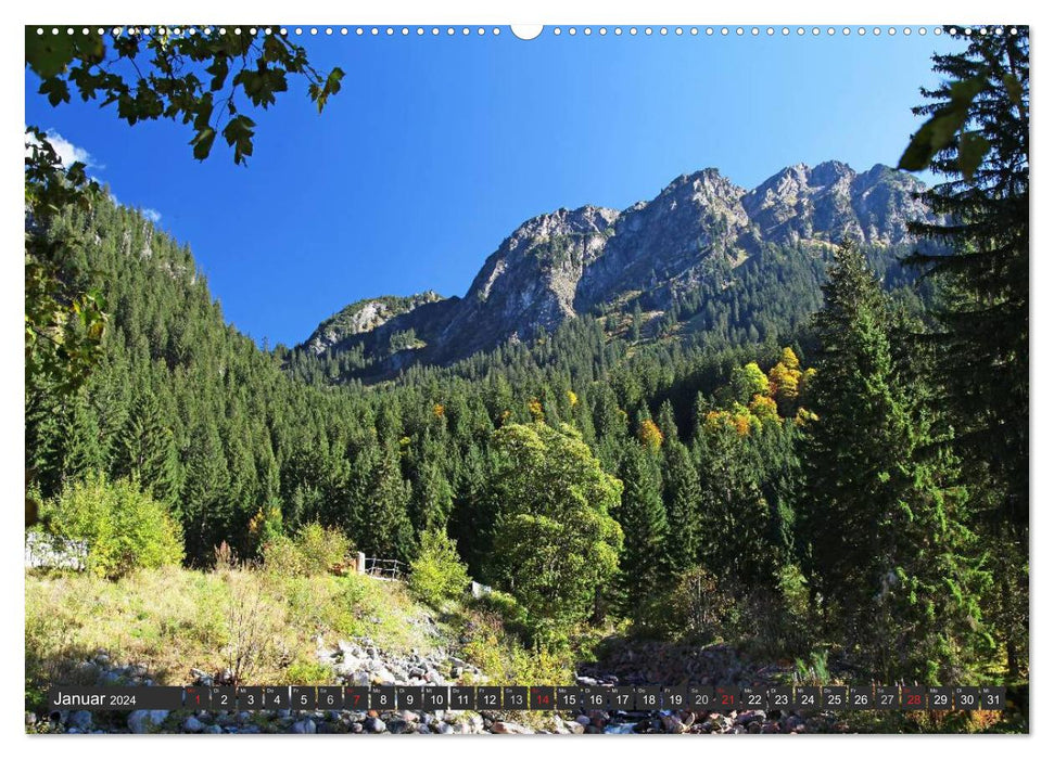 Vorarlberg in Austria (CALVENDO wall calendar 2024) 